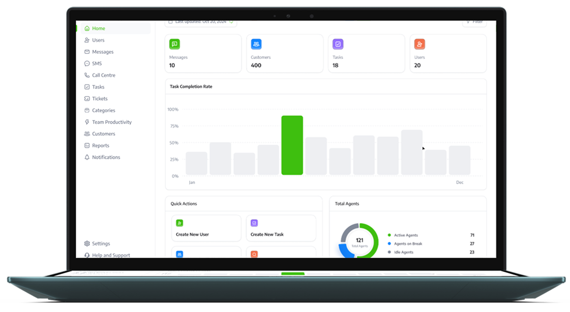 NativeTalk CRM customer conversation workspace